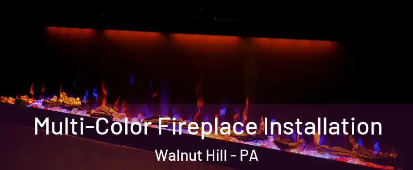 Multi-Color Fireplace Installation Walnut Hill - PA