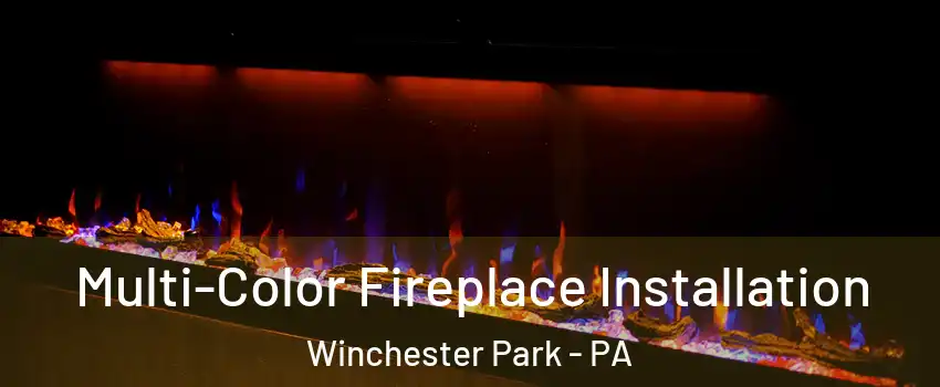 Multi-Color Fireplace Installation Winchester Park - PA