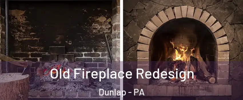 Old Fireplace Redesign Dunlap - PA