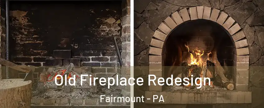 Old Fireplace Redesign Fairmount - PA