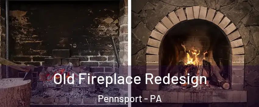 Old Fireplace Redesign Pennsport - PA