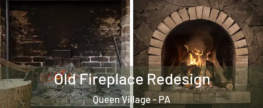 Old Fireplace Redesign Queen Village - PA