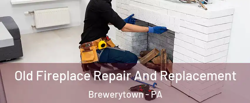Old Fireplace Repair And Replacement Brewerytown - PA