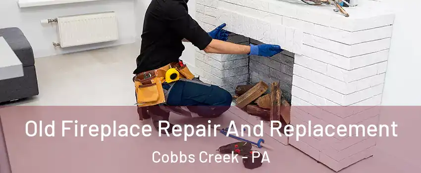Old Fireplace Repair And Replacement Cobbs Creek - PA