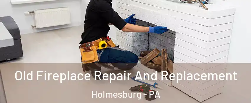 Old Fireplace Repair And Replacement Holmesburg - PA