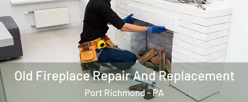 Old Fireplace Repair And Replacement Port Richmond - PA
