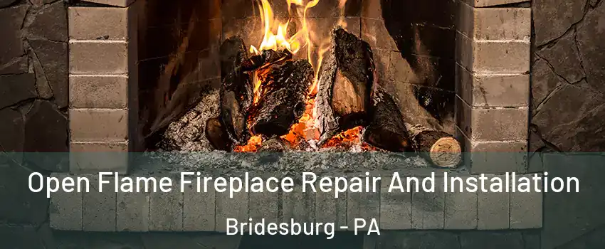 Open Flame Fireplace Repair And Installation Bridesburg - PA