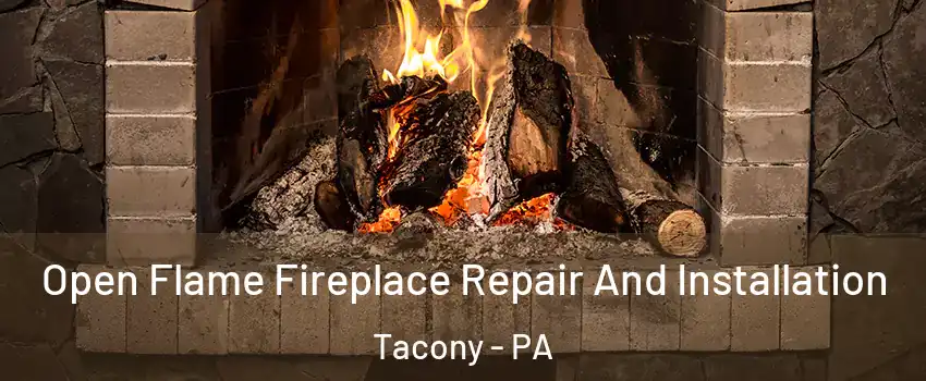 Open Flame Fireplace Repair And Installation Tacony - PA