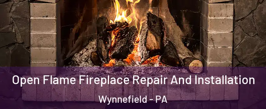 Open Flame Fireplace Repair And Installation Wynnefield - PA
