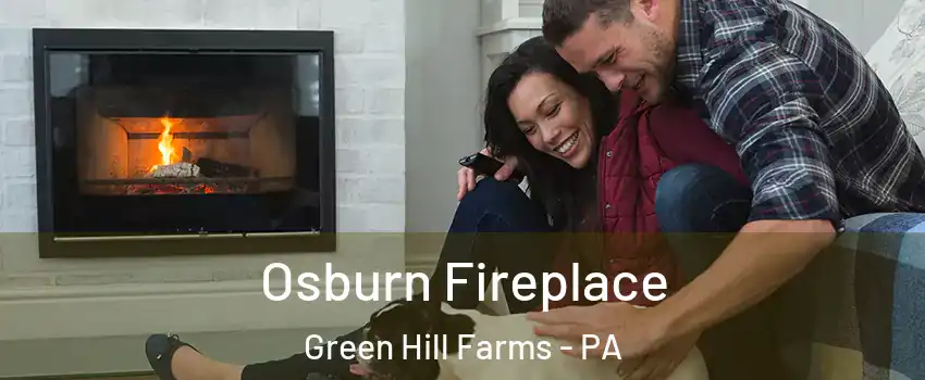 Osburn Fireplace Green Hill Farms - PA
