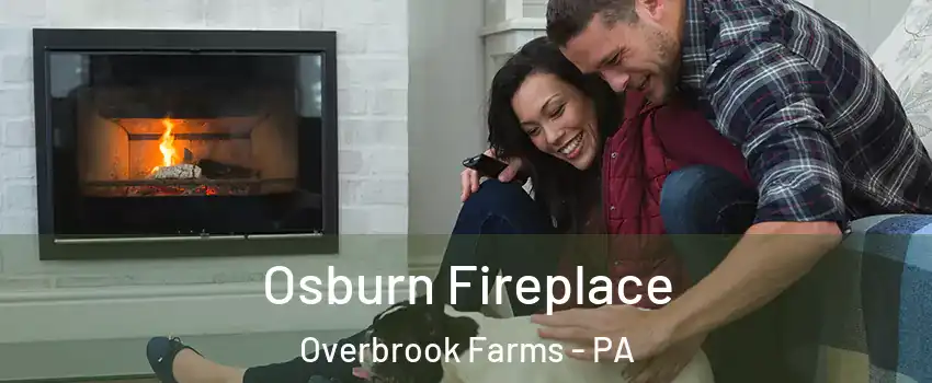 Osburn Fireplace Overbrook Farms - PA