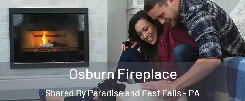 Osburn Fireplace Shared By Paradise and East Falls - PA