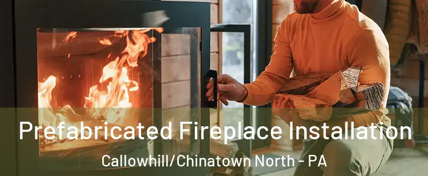 Prefabricated Fireplace Installation Callowhill/Chinatown North - PA