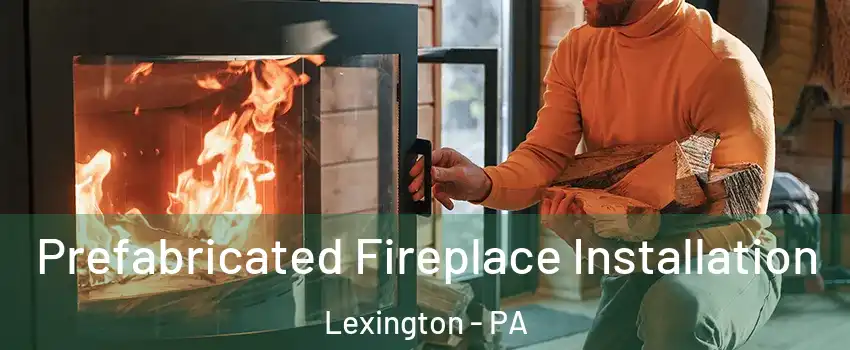 Prefabricated Fireplace Installation Lexington - PA