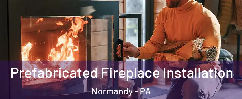 Prefabricated Fireplace Installation Normandy - PA
