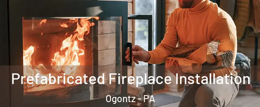 Prefabricated Fireplace Installation Ogontz - PA