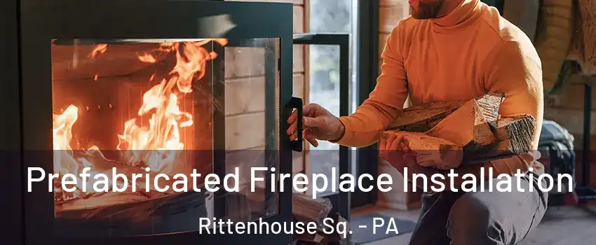 Prefabricated Fireplace Installation Rittenhouse Sq. - PA