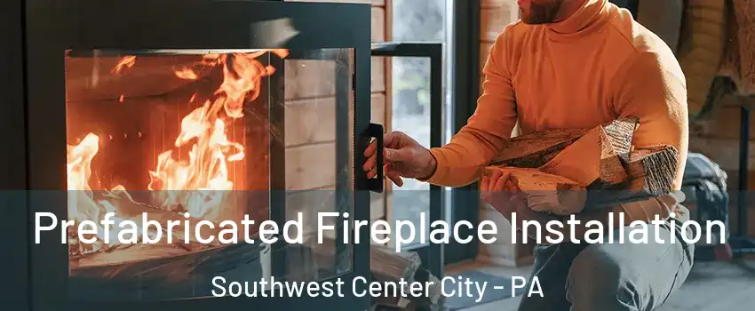 Prefabricated Fireplace Installation Southwest Center City - PA