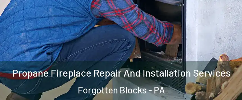 Propane Fireplace Repair And Installation Services Forgotten Blocks - PA