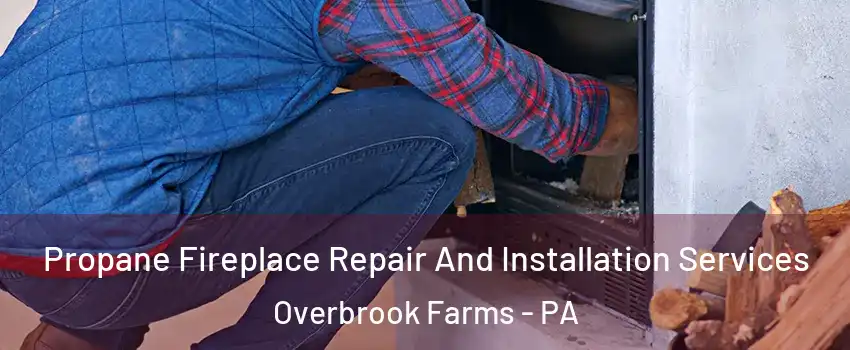 Propane Fireplace Repair And Installation Services Overbrook Farms - PA