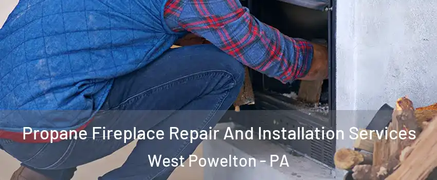 Propane Fireplace Repair And Installation Services West Powelton - PA