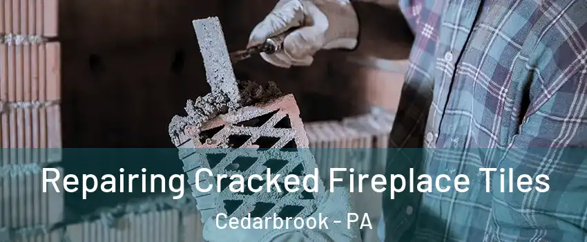 Repairing Cracked Fireplace Tiles Cedarbrook - PA