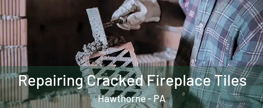 Repairing Cracked Fireplace Tiles Hawthorne - PA