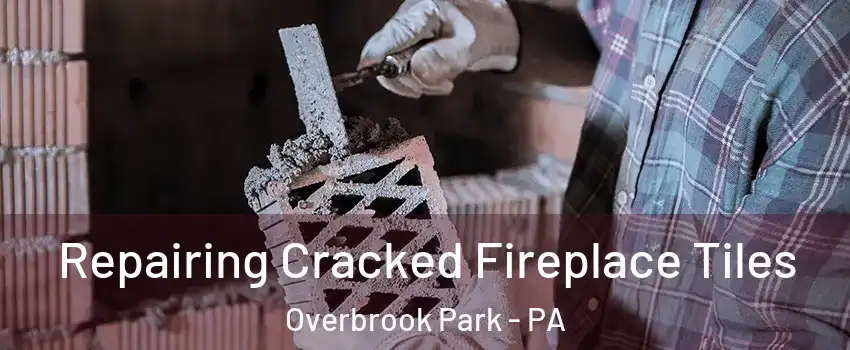 Repairing Cracked Fireplace Tiles Overbrook Park - PA