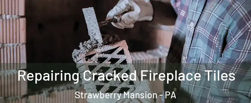 Repairing Cracked Fireplace Tiles Strawberry Mansion - PA