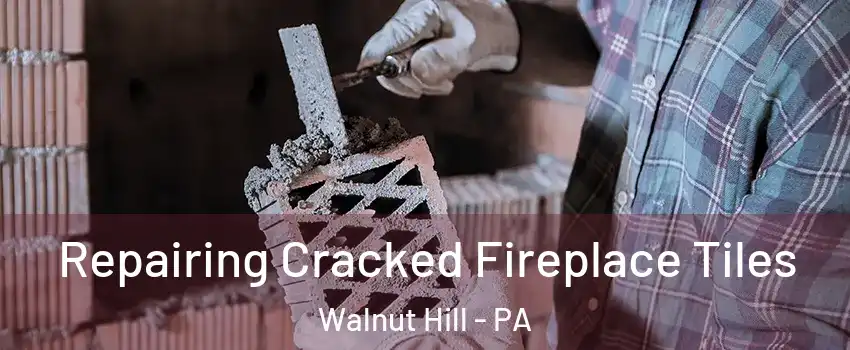 Repairing Cracked Fireplace Tiles Walnut Hill - PA