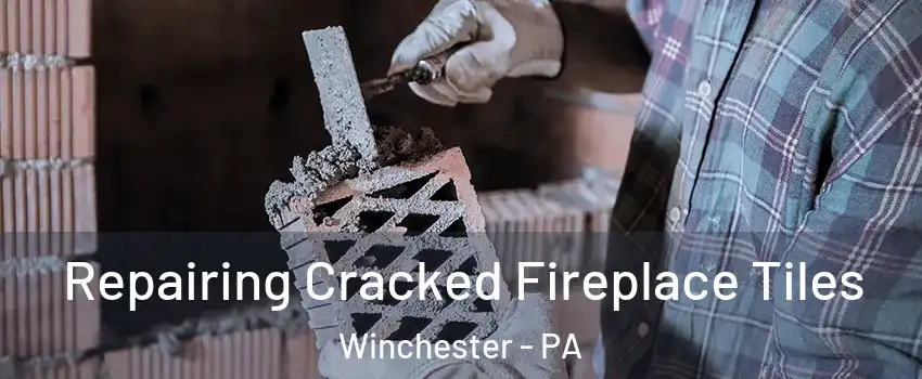 Repairing Cracked Fireplace Tiles Winchester - PA