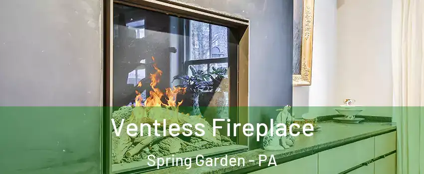 Ventless Fireplace Spring Garden - PA