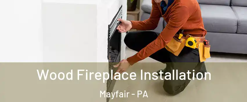 Wood Fireplace Installation Mayfair - PA