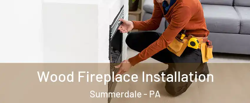 Wood Fireplace Installation Summerdale - PA