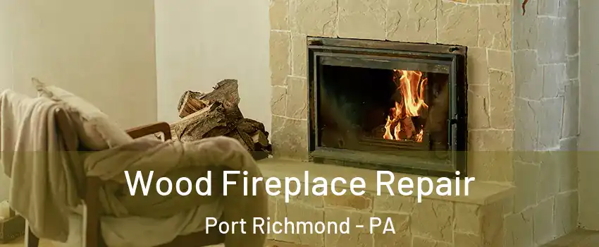 Wood Fireplace Repair Port Richmond - PA